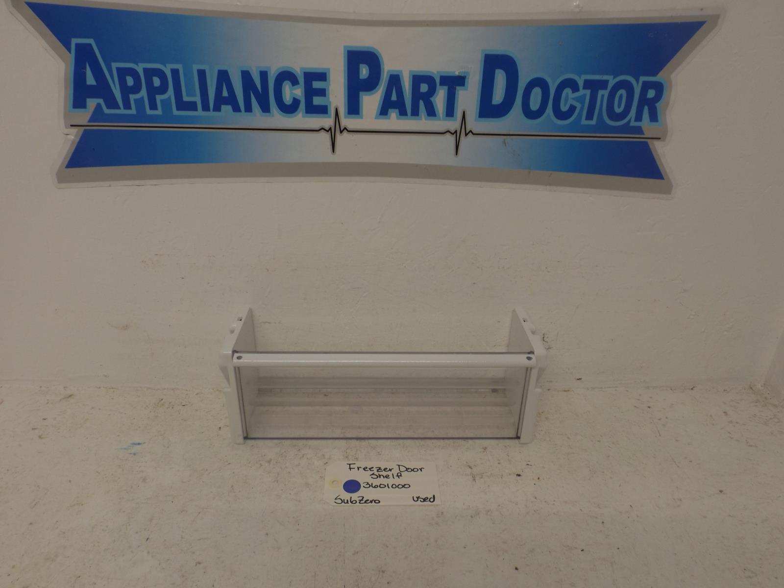 SubZero Refrigerator 3601000 Fits Model #532 Freezer Door Shelf SubZero Refrigerator 3601000 Fits Model #532 Freezer Door Shelf